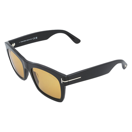 Tom Ford Nico Amber Square Men's Sunglasses FT1062 01E 56