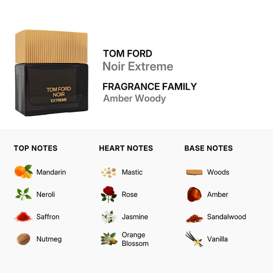 Tom Ford Noir Extreme by Tom Ford EDP Spray 1.7 oz (50 ml) (m