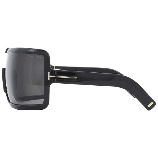 Tom Ford Parker Smoke Shield Ladies Sunglasses FT1118 01A 00  display picture 1
