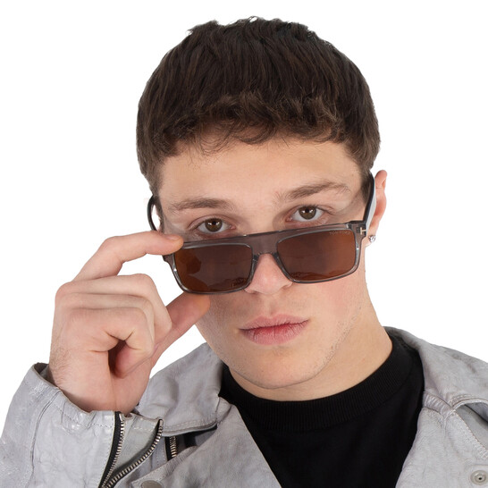 Tom Ford Philippe Brown Browline Men display picture 3