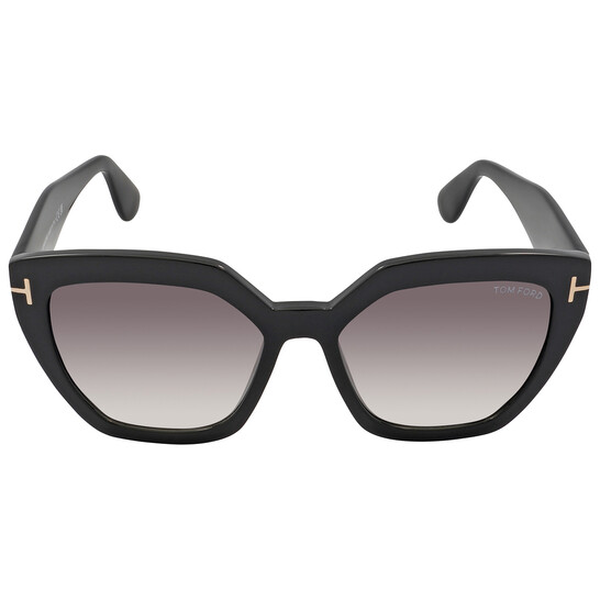 Tom Ford Phoebe Grey Butterfly Ladies Sunglasses FT0939 01B