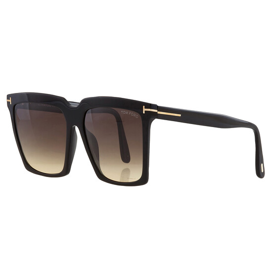 【関税込み】TOM FORD ブラック Sabrina サングラス TOM FORD Black Sabrina Sunglasses TOM FORD