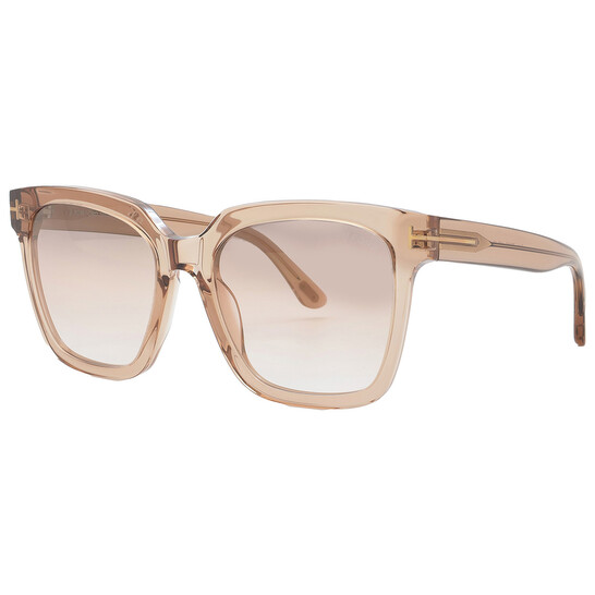 TOM FORD Selby Light Brown Mirrored Sunglasses Tom Ford Selby Brown Mirror Sport Ladies Sunglasses FT0952  main image 2