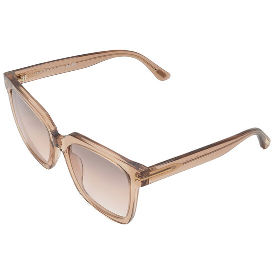 TOM FORD Selby Light Brown Mirrored Sunglasses Tom Ford Selby Brown Mirror Sport Ladies Sunglasses FT0952  main image 3
