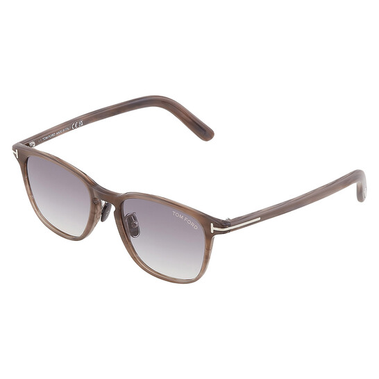 Tom Ford Smoke Gradient Square Men's Sunglasses FT1048-D 20B