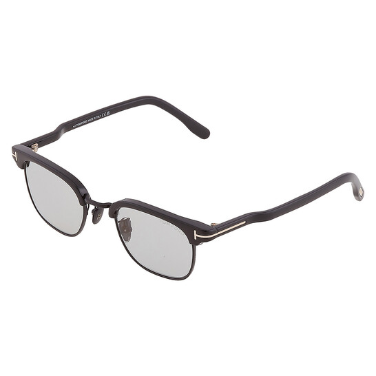 Tom Ford Smoke Square Men's Sunglasses FT1119-D 01A 47