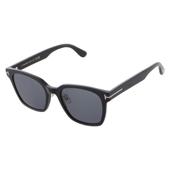 Tom Ford Smoke Square Men's Sunglasses FT1239-K 01A 55