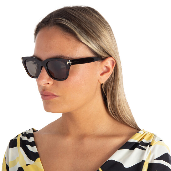 Tom Ford Snowdon Green Square Ladies Sunglasses FT0237 52N  display picture 2