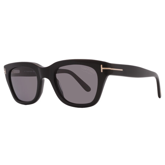 Tom Ford Snowdon Polarized Smoke Square Men's Sunglasses