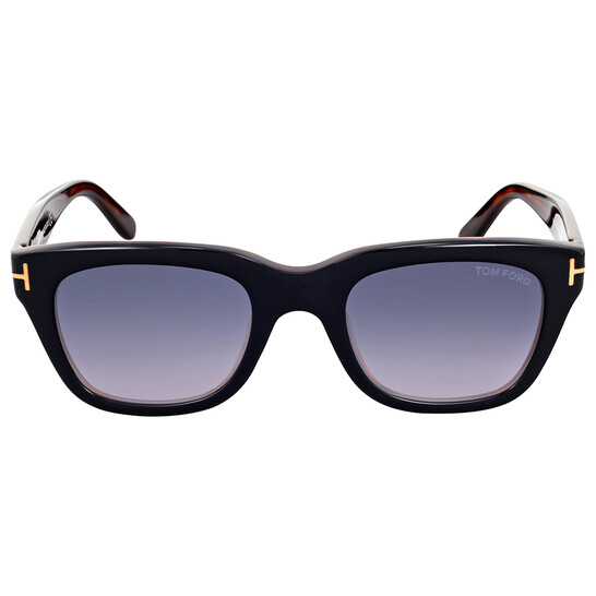 Tom Ford Snowdon Smoke Gradient Square Men's Sunglasses FT0237 05B