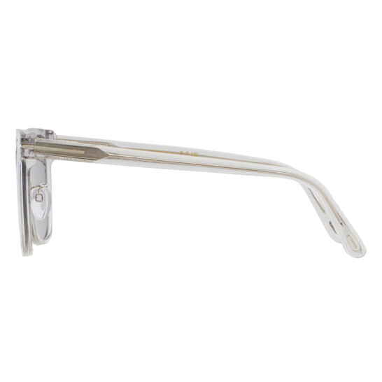 サングラス Tom Ford Sunglasses TF891K 20D Asian Fit Clear Frame Tom Ford Square Men's Sunglasses FT0891-K 20D 55