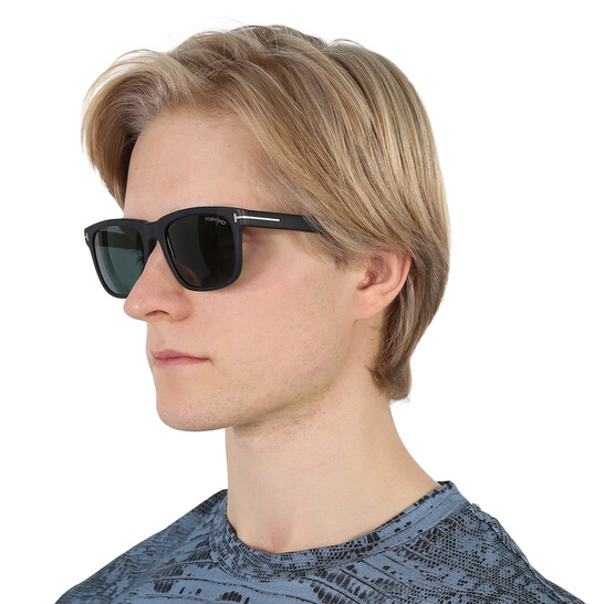 Tom Ford Stephenson Dark Teal Square Men's Sunglasses FT0775