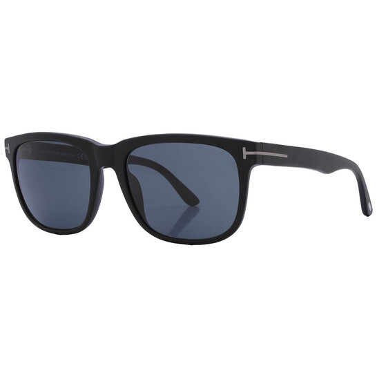 Tom Ford Stephenson Dark Teal Square Men's Sunglasses FT0775 02N