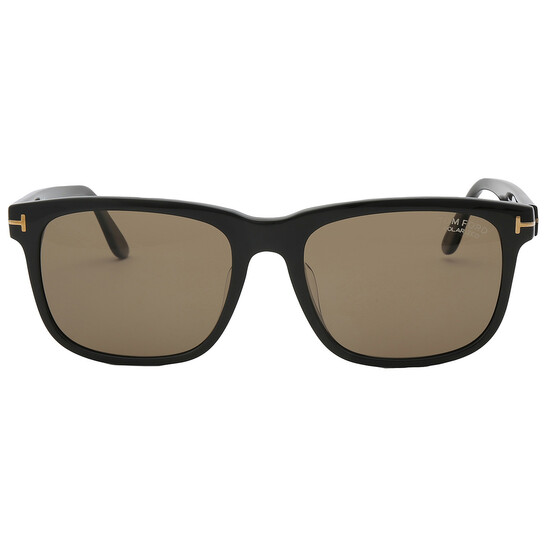 Tom Ford Stephenson Polarized Brown Square Men's Sunglasses FT0775
