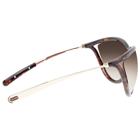 Tom Ford Tammy Brown Gradient Cat Eye Ladies Sunglasses