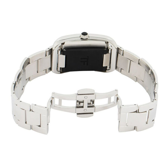 Tom Ford 001 Quartz White Dial Men's Watch TF0120131728 STE