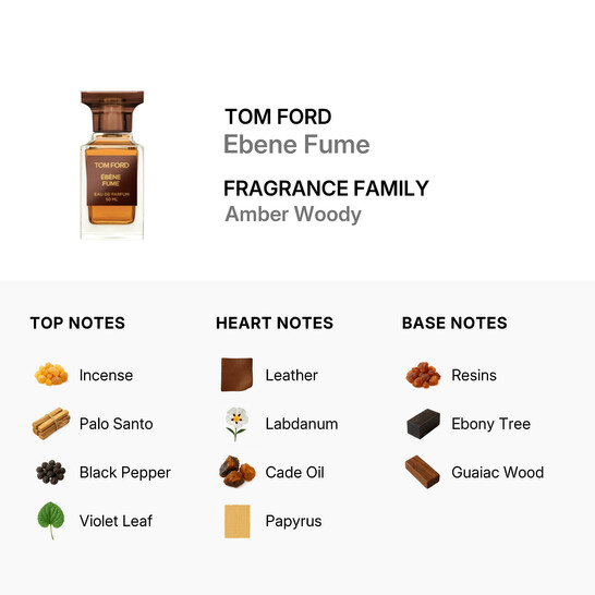 Tom Ford Unisex Ebene Fume EDP Spray 1.7 oz Private Blend