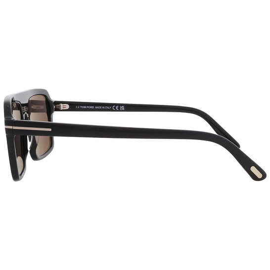 Tom Ford Vincent Smoke Square Men display picture 2