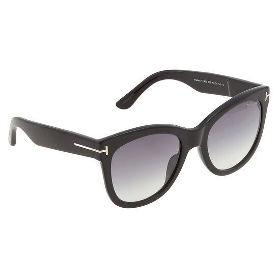 Tom Ford Wallace Smoke Gradient Cat Eye Ladies Sunglasses Tom Ford Wallace Smoke Gradient Cat Eye Ladies Sunglasses