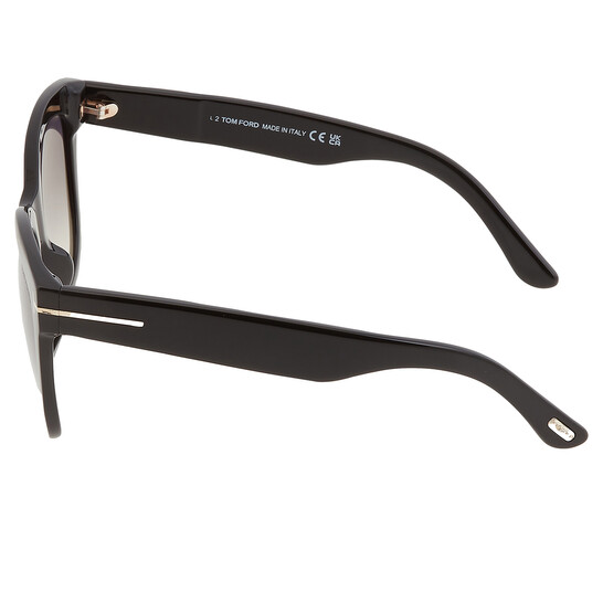 TOMFORD ウォレスキャットアイサンクラス FT0870 45P Amazon.com: Tom Ford Womens Wallace Cat Eye Sunglasses Brown