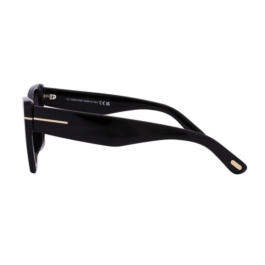 Tom Ford Wyatt Grey Gradient Cat Eye Ladies Sunglasses  display picture 2