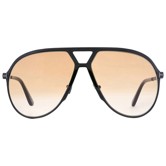 Tom Ford Xavier Brown Gradient Pilot Men's Sunglasses FT1060