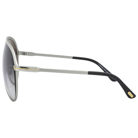 Tom Ford Xavier Smoke Gradient Pilot Men's Sunglasses FT1060