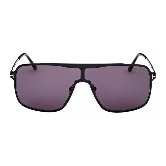 TOM FORD
ブラック マネークリップ カードケース Tom Ford™ FT1159 Huxley Aviator Sunglasses | EyeOns.com