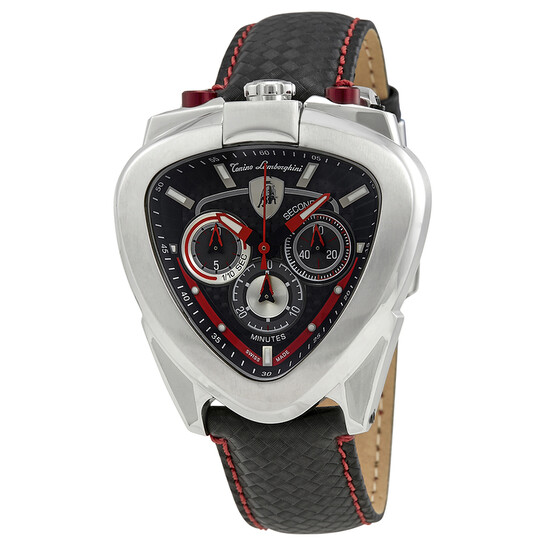 Lamborghini Tonino Lamborghini Spyder Black Dial Chronograph Men's