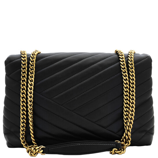 ★Tory Burch★ KIRA CHEVRON CONVERTIBLE SHOULDER BAG 90446 Kira Chevron Shoulder Bag: Women's Designer Shoulder Bags