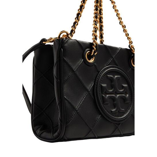 Tory Burch Black Fleming Soft Mini Chain Tote Bag 152334-001 Tory Burch Black Fleming Soft Mini Chain Tote Bag 152334-001