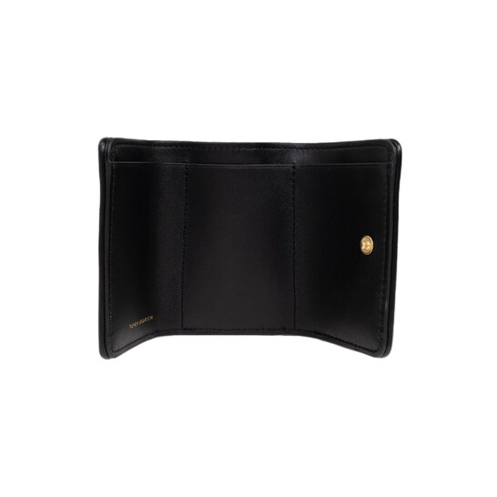 ☆☆Tory Burch☆☆ 24FW Tory Burch Half Wallet 156558 001 Bl Tory Burch Black Fleming Soft Small Flap Wallet 156558-001