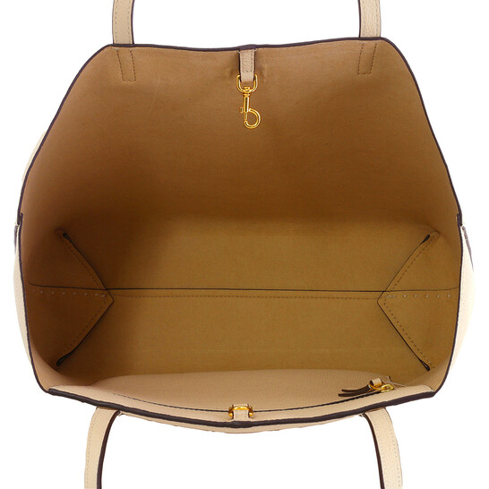 Tory Burch Brie McGraw Pebbled Leather Tote Bag 152221-724