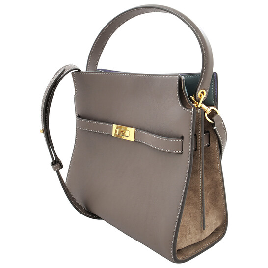 TORY BURCH エンヘリッシュトイヤリンク 1537240 783 Tory Burch Clam Shell Small Lee Radziwill Double Bag 80735