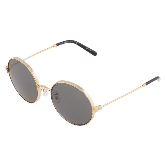 さおり Round metal flip up sunglasses perforated stainless steel