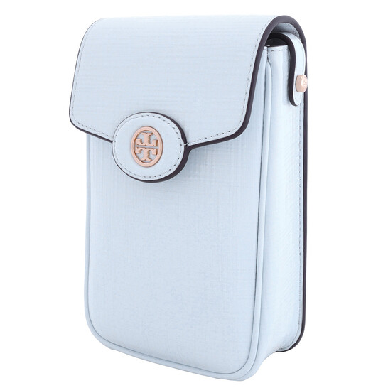 Tory Burch Embossed Leather Robinson Phone Crossbody Bag