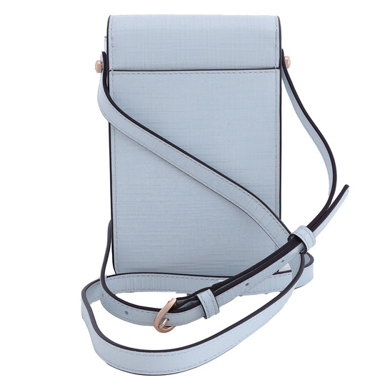 Tory Burch Embossed Leather Robinson Phone Crossbody Bag