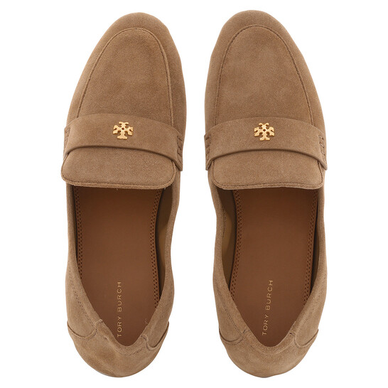 Tory Burch Ladies River Rock Suede Double T Ballet Loafer
