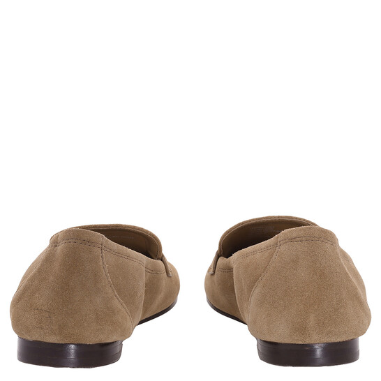 Tory Burch Ladies River Rock Suede Double T Ballet Loafer