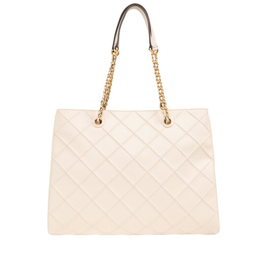 Tory Burch Napa Leather Soft Chain Fleming Tote 152337-122