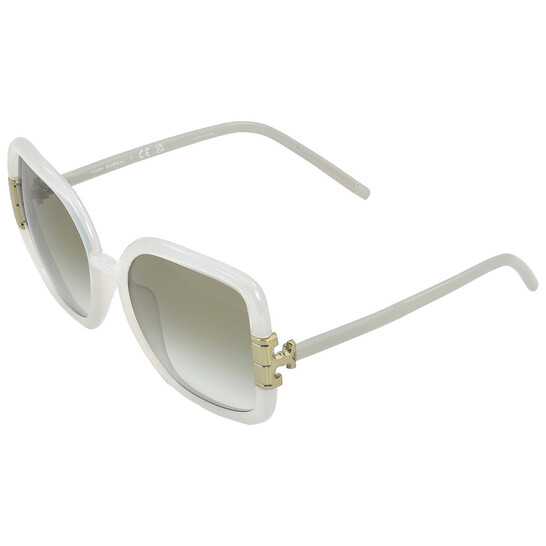 Tory Burch Olive Gradient Square Ladies Sunglasses TY9063U  display picture 3