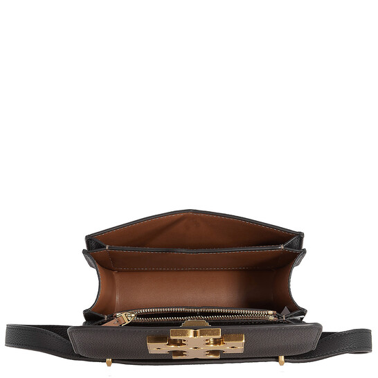 TORY BURCH エレノア スモル ショルタハック 155671 001 Small Eleanor Pebbled Bag: Women's Handbags | Shoulder Bags