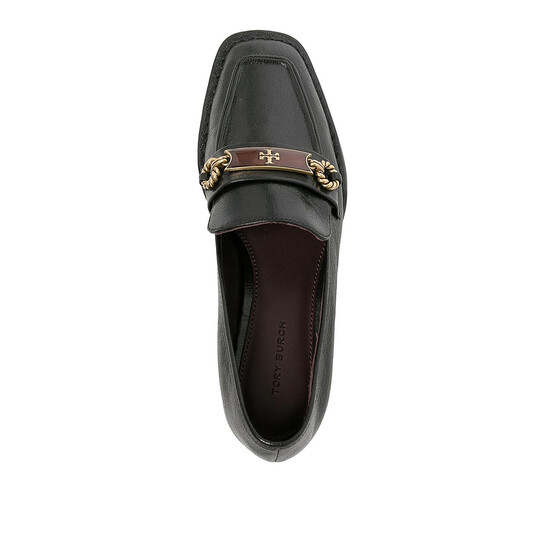 Tory Burch★Perrine レザー ローファー メタリック 靴 TORY BURCH Perrine レザー ローファー メタリック | THE OUTNET