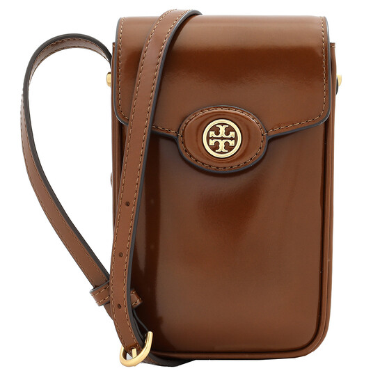 Tory Burch Robinson Spazzolato Patent Leather Phone