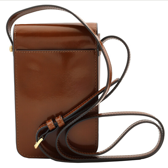 Tory Burch Robinson Spazzolato Patent Leather Phone