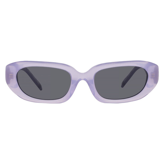 Tory Burch T Monogram Grey Rectangular Ladies Sunglasses  display picture 1