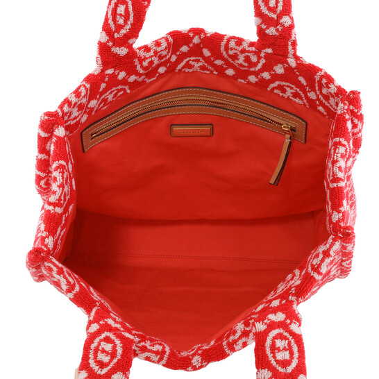 Tory Burch T Monogram Terry Tote Bag 148687-600 196133726303