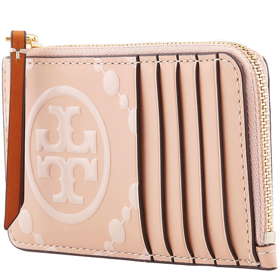 Tory Burch T Monogram Zip Card Case 158862-250 197865018803