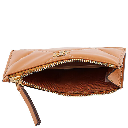 Tory Burch Tan Diamond Quilt Kira Card Case 158629-201