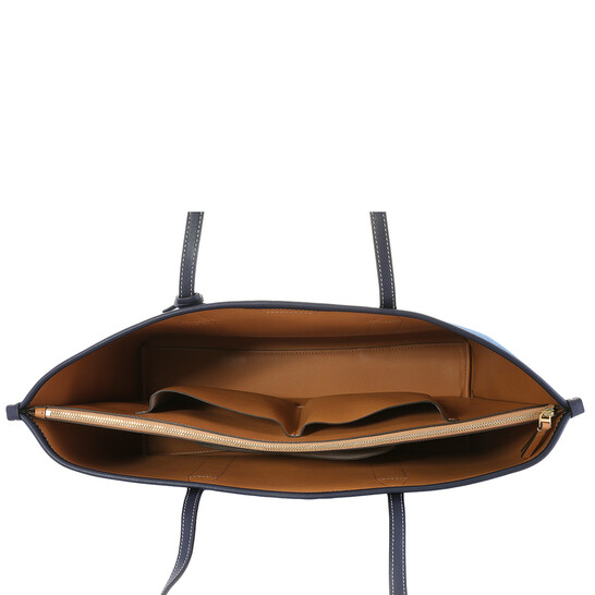 Tory Burch Triple-Compartment Denim Perry Tote Bag 159268-426